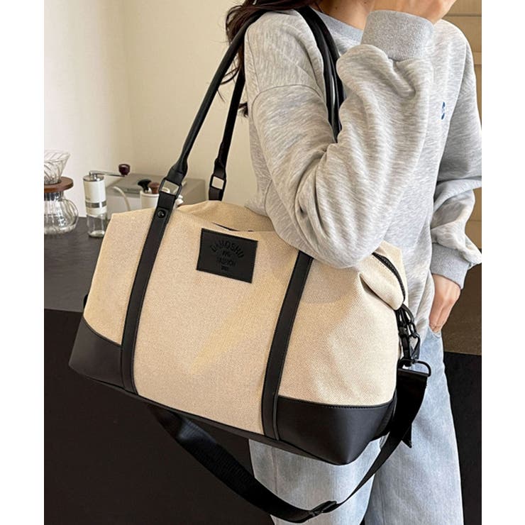 ブラック | ボストンバッグ 大容量 レディース | ninon