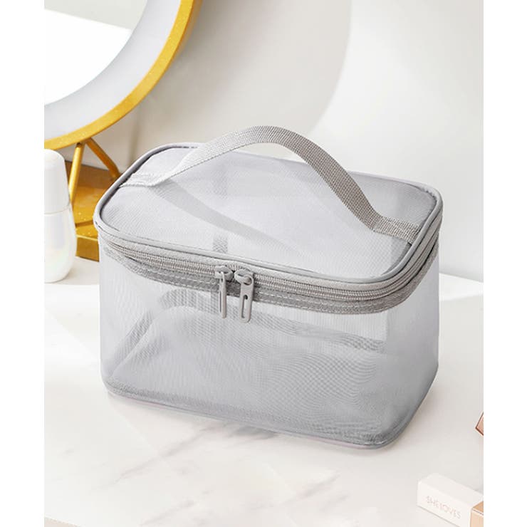 グレー | ポーチ 小物入れ おしゃれ | ninon