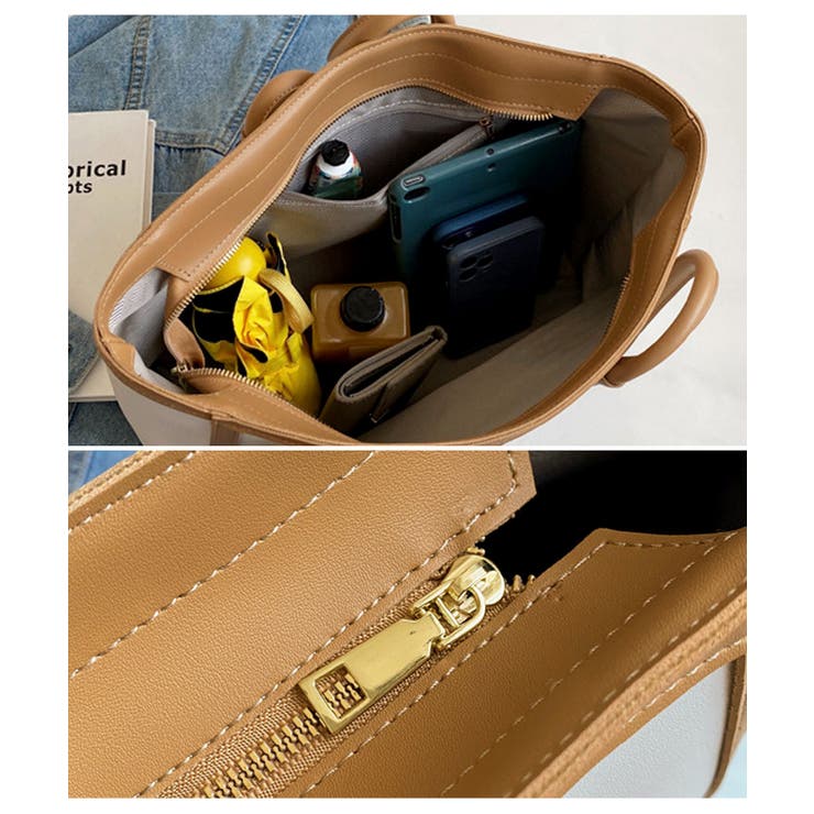 トートバッグ レディース ファスナー付き | ninon | 詳細画像14 