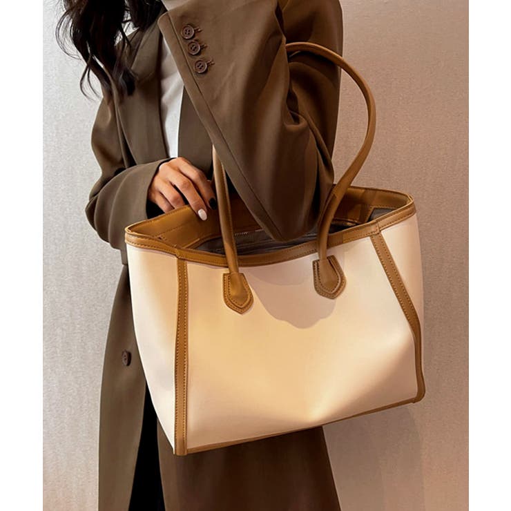 トートバッグ レディース ファスナー付き | ninon | 詳細画像5 