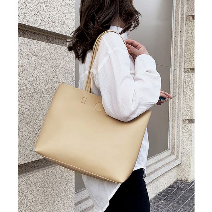 ベージュ | トートバッグ レディース 大きめ | ninon