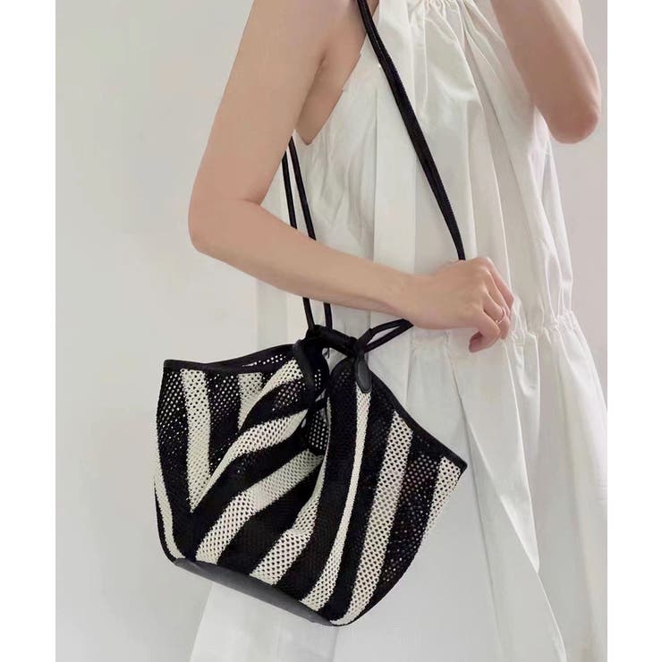 メッシュバッグ トートバッグ レディース[品番：NNNA0003279