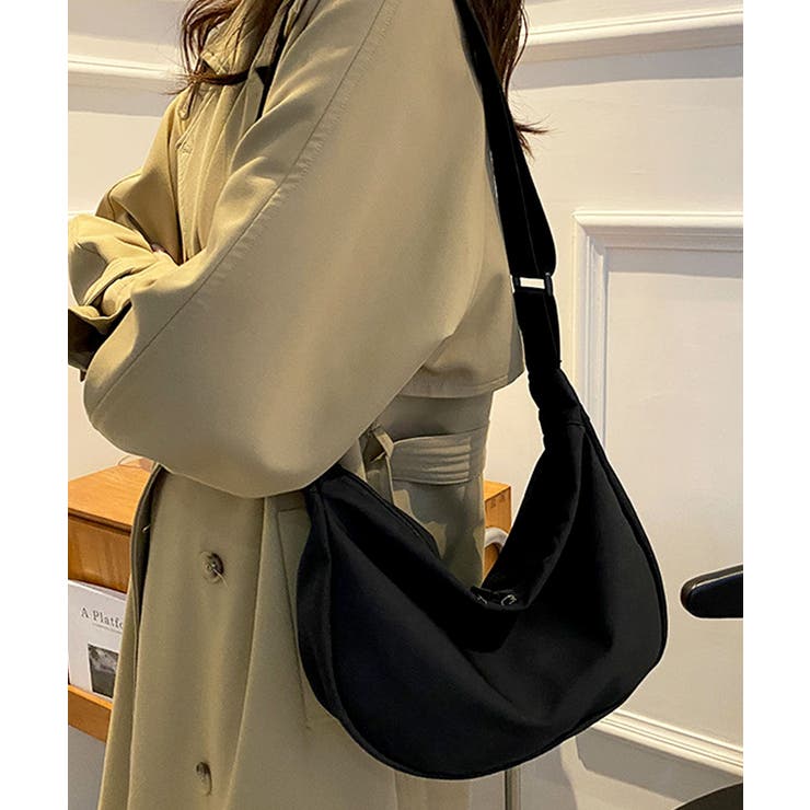 ブラック | ショルダーバッグ レディース 斜めがけ | ninon