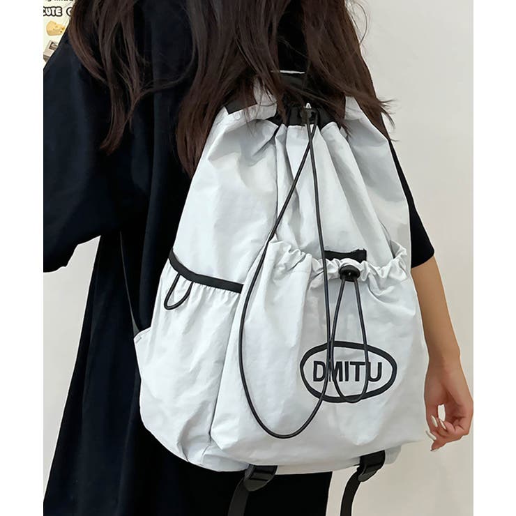 ライトグレー | リュックサック レディース 大容量 | ninon