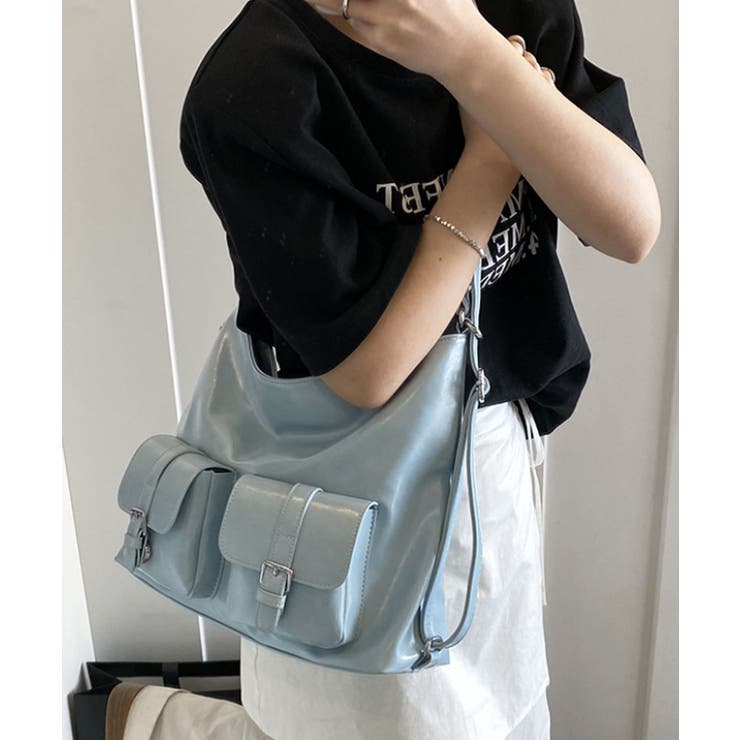 ライトブルー | ショルダーバッグ レディース 斜めがけ | ninon