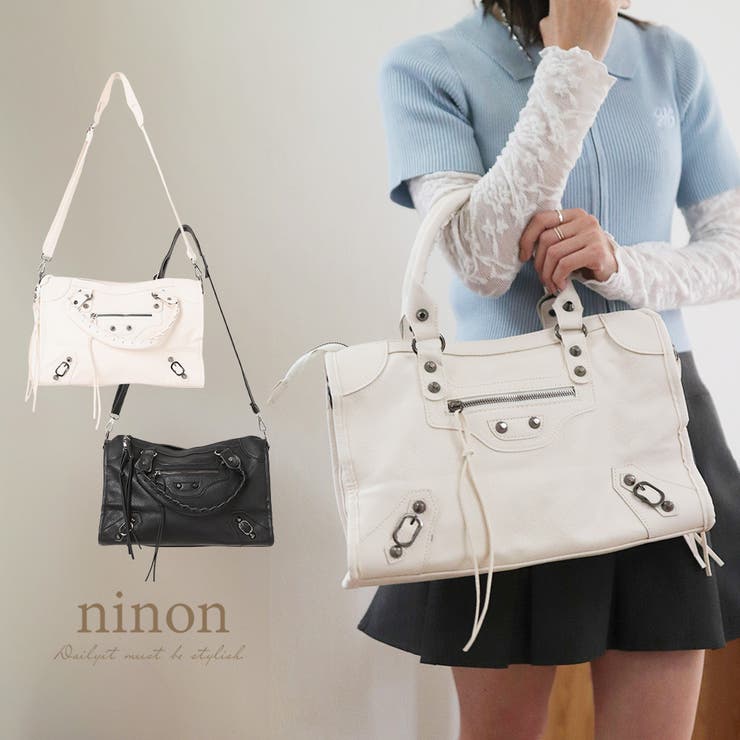 ボストンバッグ レディース 小さめ | ninon | 詳細画像1 