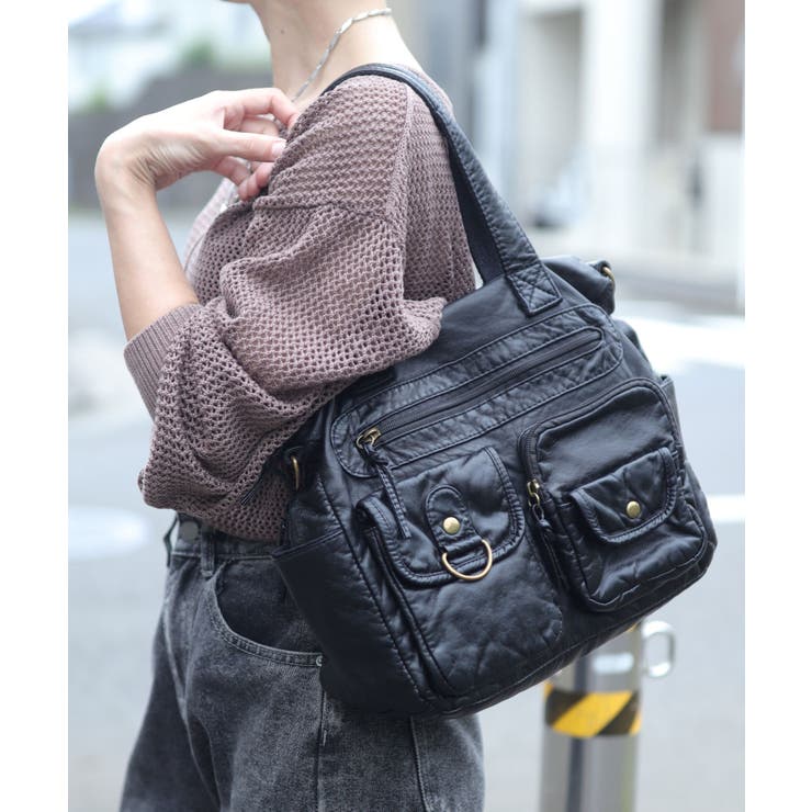ブラック | ショルダーバッグ レディース 斜めがけ | ninon
