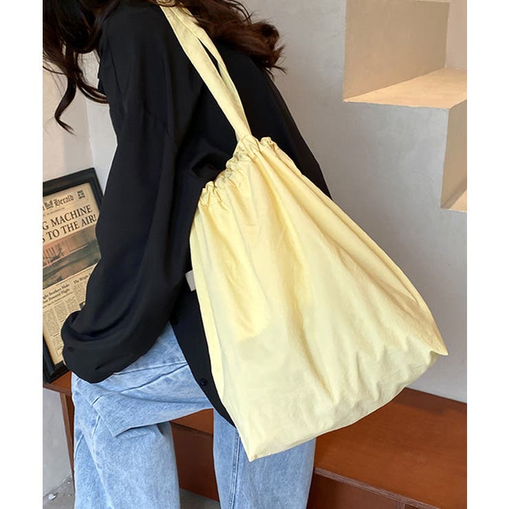 ライトイエロー | トートバッグ レディース 大きめ | ninon