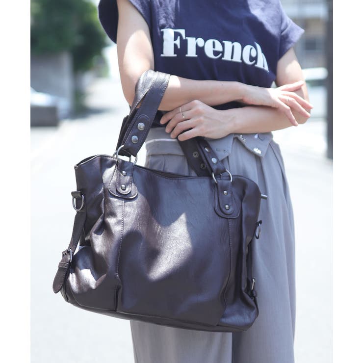 トートバッグ レディース ファスナー付き | ninon | 詳細画像14 