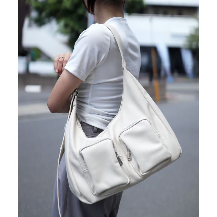 オフホワイト | ショルダーバッグ レディース 斜めがけ | ninon