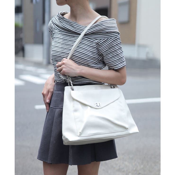 オフホワイト | ショルダーバッグ レディース 斜めがけ | ninon