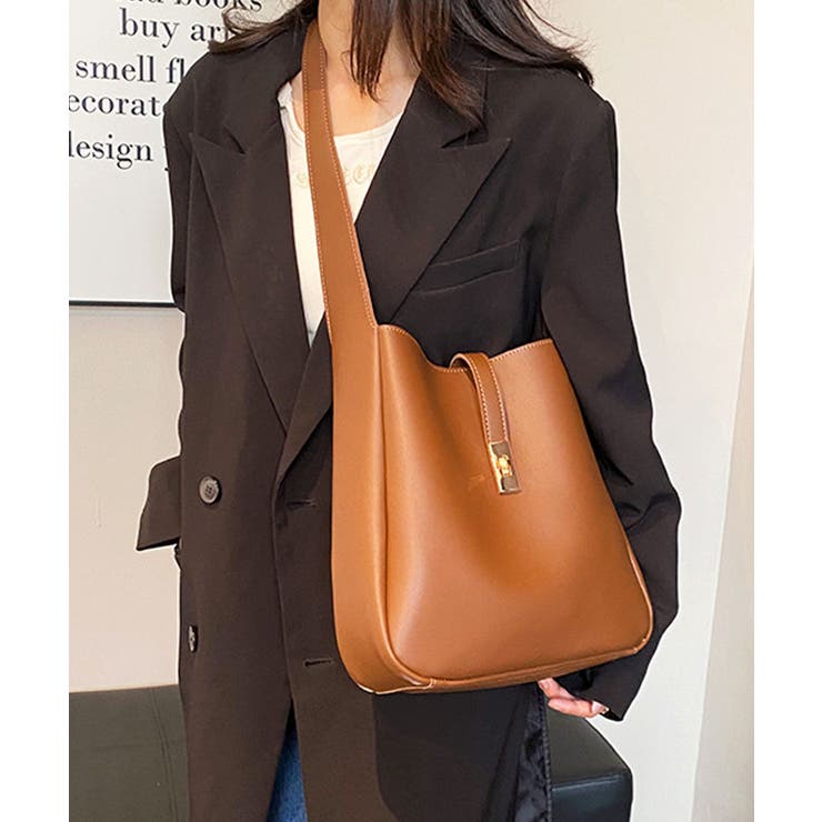 キャメル | ショルダーバッグ レディース PU | ninon