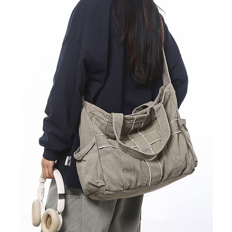 グレー | ショルダーバッグ レディース メンズ | ninon