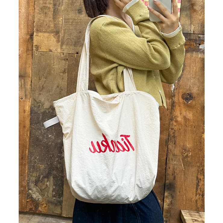 ホワイト | トートバッグ レディース 大きめ | ninon