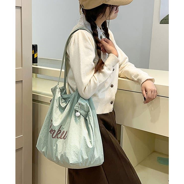ライトグリーン | トートバッグ レディース 大きめ | ninon