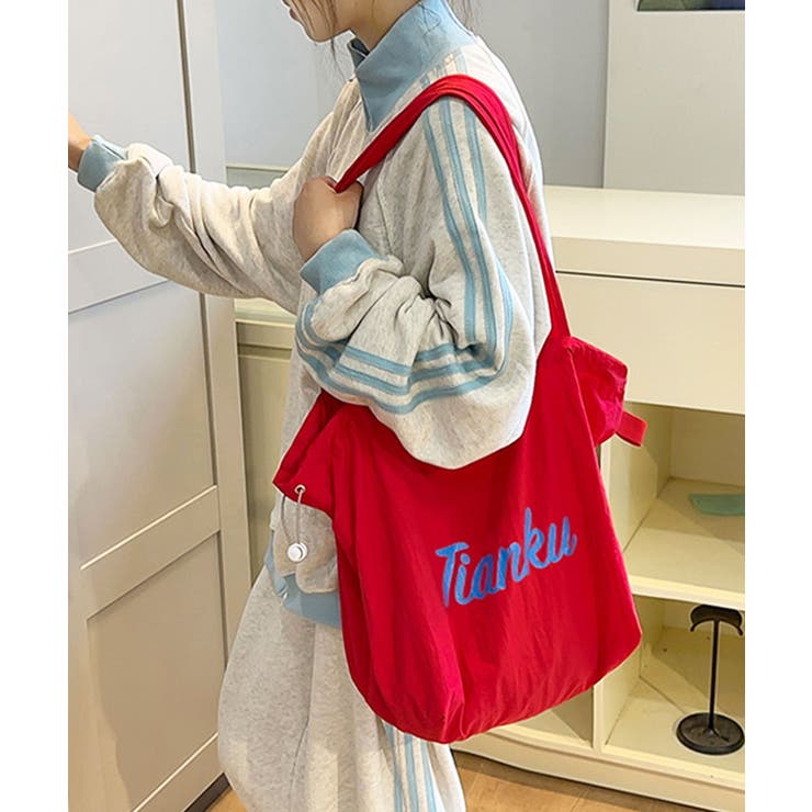 レッド | トートバッグ レディース 大きめ | ninon