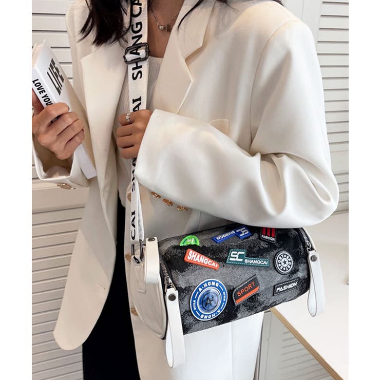 ブラックミックス | ショルダーバッグ レディース 斜めがけ | ninon