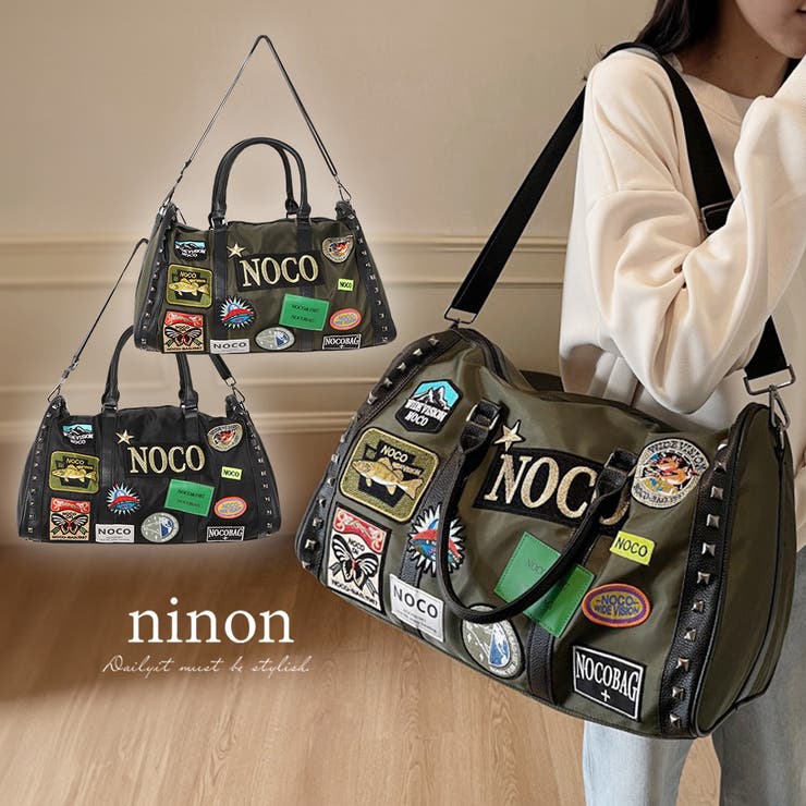 ボストンバッグ レディース 大容量[品番：NNNA0003412]｜ninon