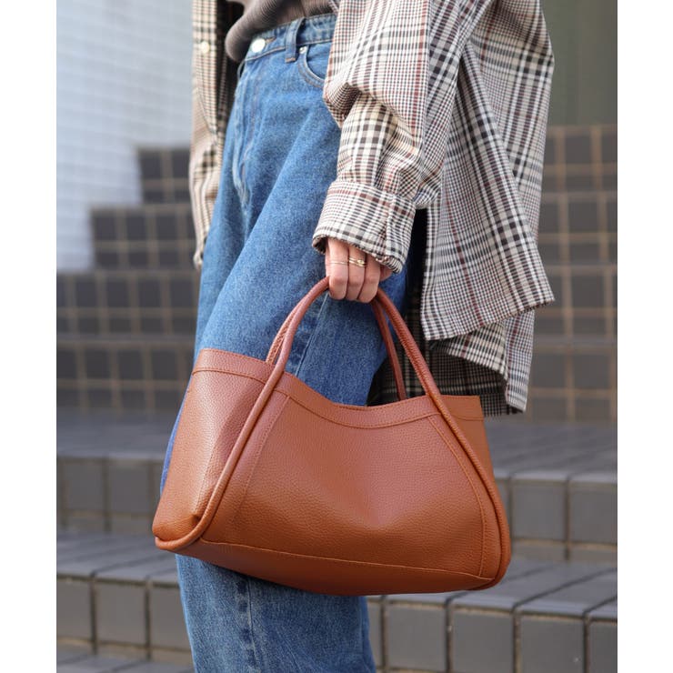 キャメル | ハンドバッグ レディース ショルダー | ninon