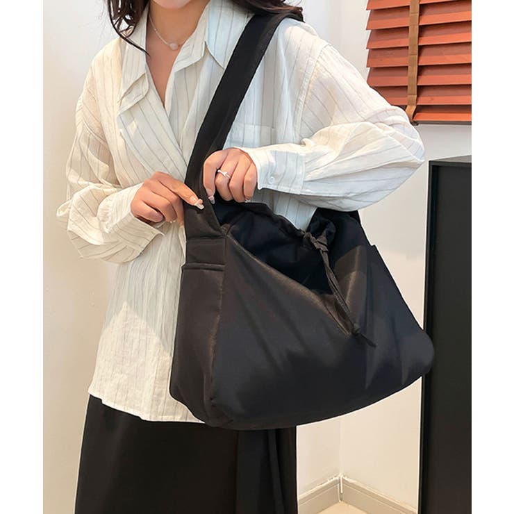 ブラック | ショルダーバッグ レディース メンズ | ninon