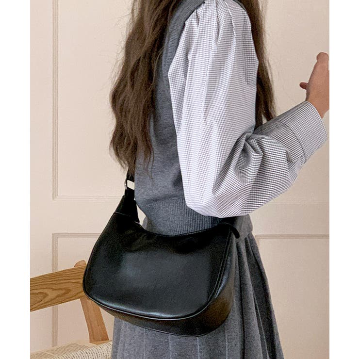 ブラック | ショルダーバッグ レディース 斜めがけ | ninon