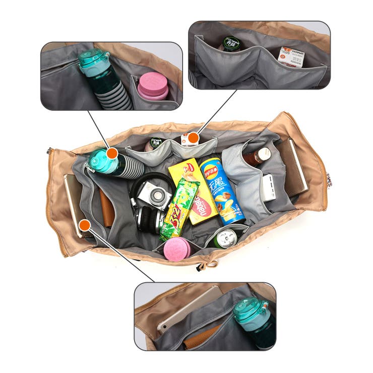 マザーズバッグ リュック トート | ninon | 詳細画像4 