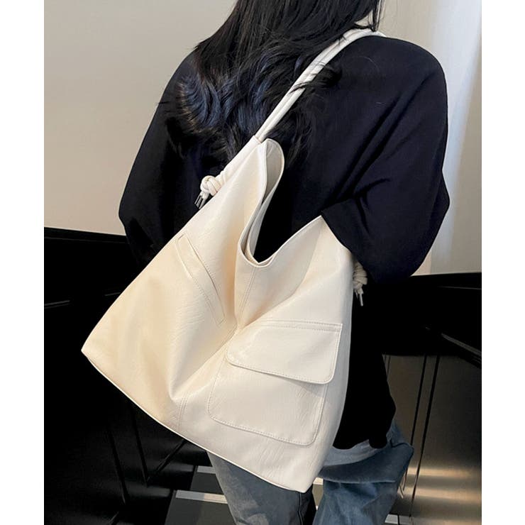 オフホワイト | トートバッグ レディース 大きめ | ninon