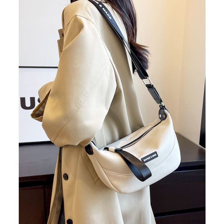 オフホワイト | ショルダーバッグ レディース 斜めがけ | ninon