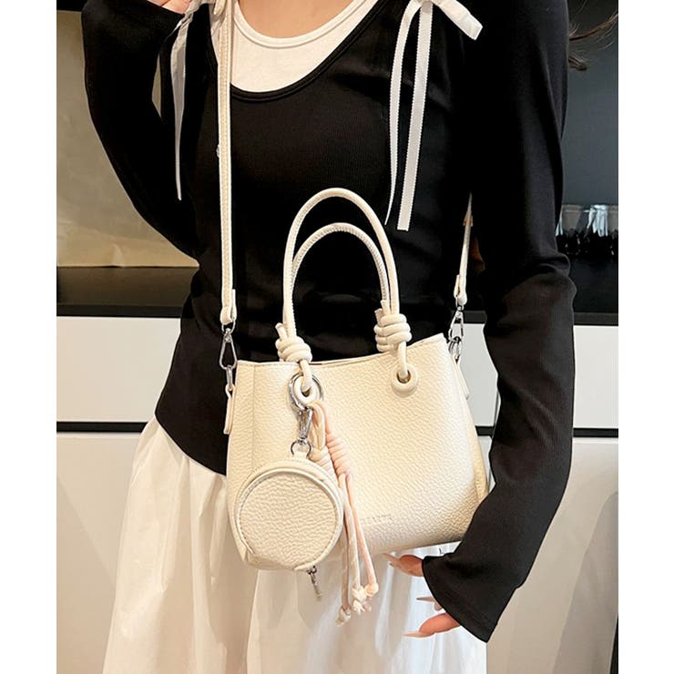 ホワイト | ショルダーバッグ レディース 斜めがけ | ninon