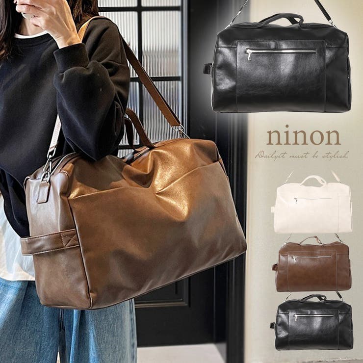 ボストンバッグ 旅行 レディース | ninon | 詳細画像1 