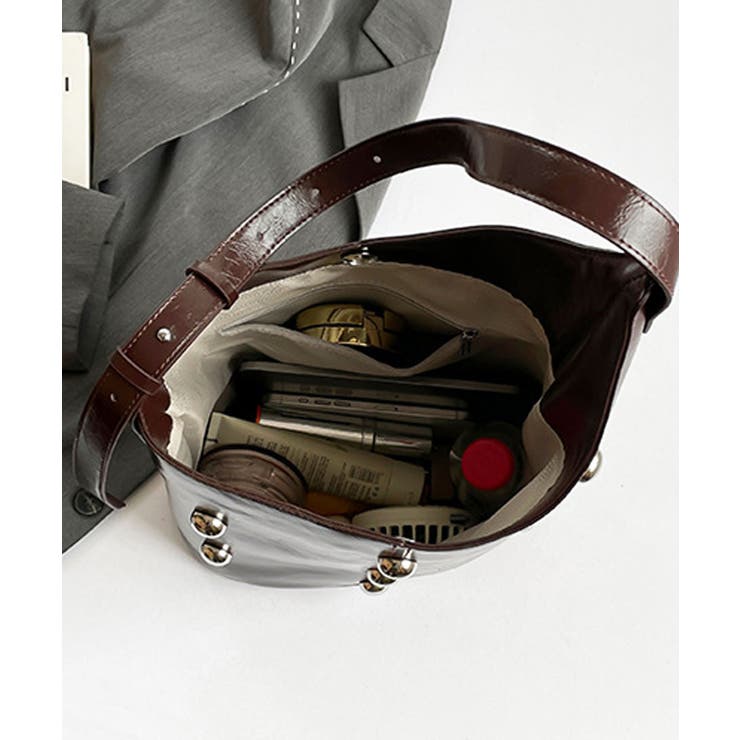 ハンドバッグ レディース 黒 | ninon | 詳細画像10