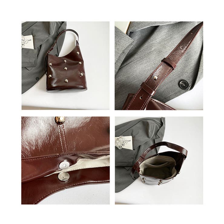 ハンドバッグ レディース 黒 | ninon | 詳細画像12