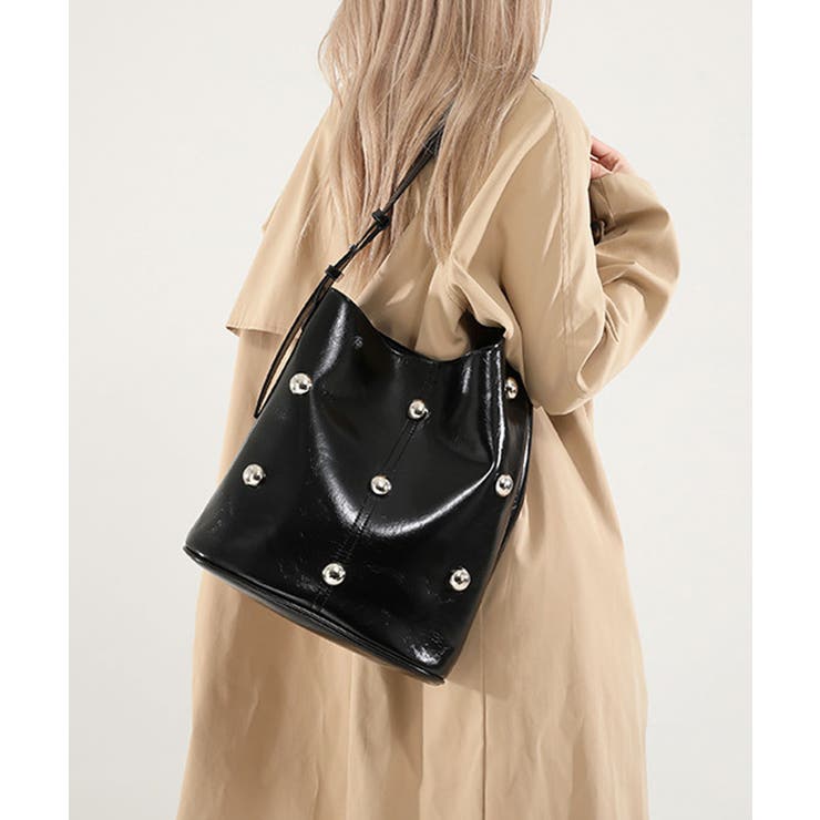 ハンドバッグ レディース 黒 | ninon | 詳細画像5