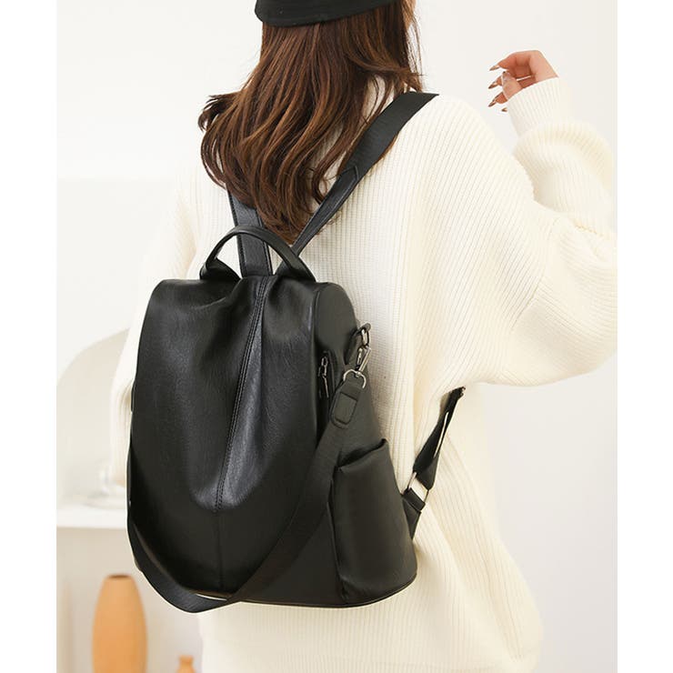 ブラック | リュック レディース 軽量 | ninon