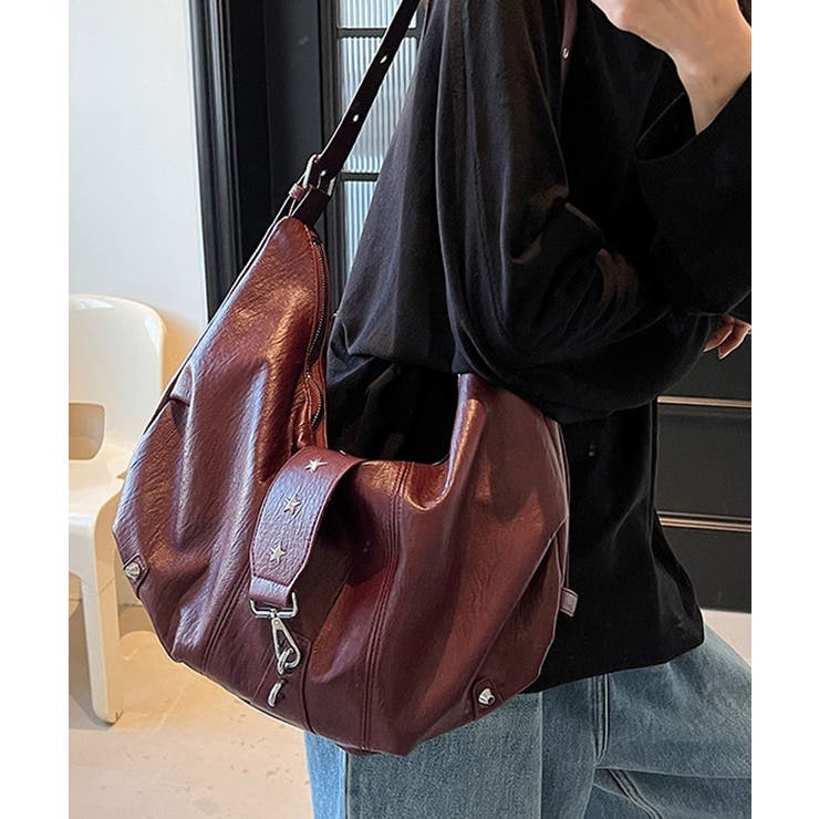 ワインレッド | ショルダーバッグ レディース 斜めがけ | ninon