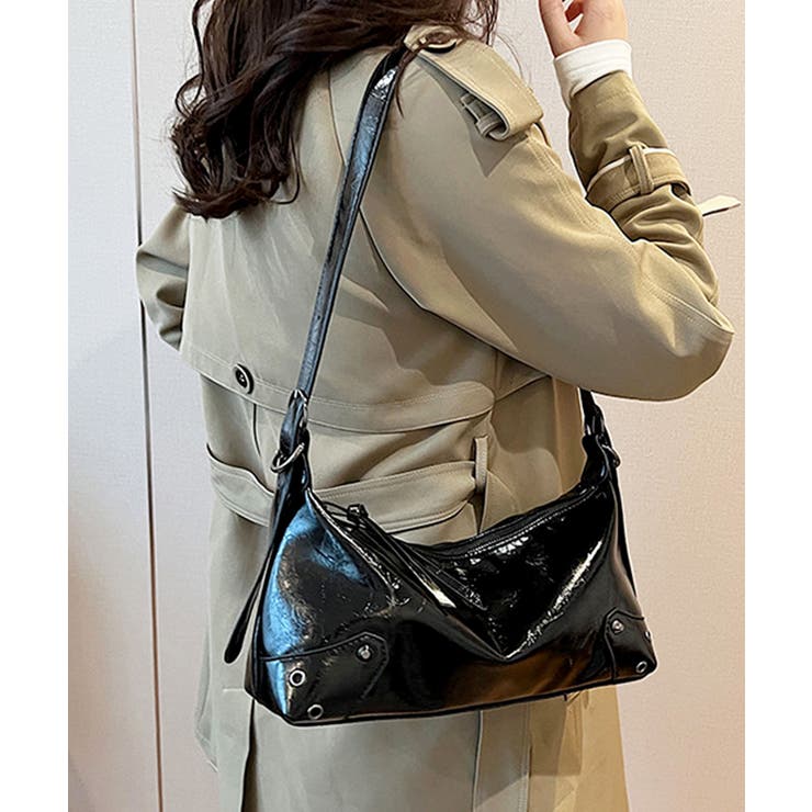 ブラック | ショルダーバッグ レディース 斜めがけ | ninon