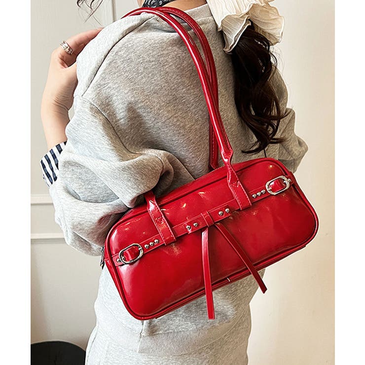 レッド | ボストンバッグ レディース 軽量 | ninon