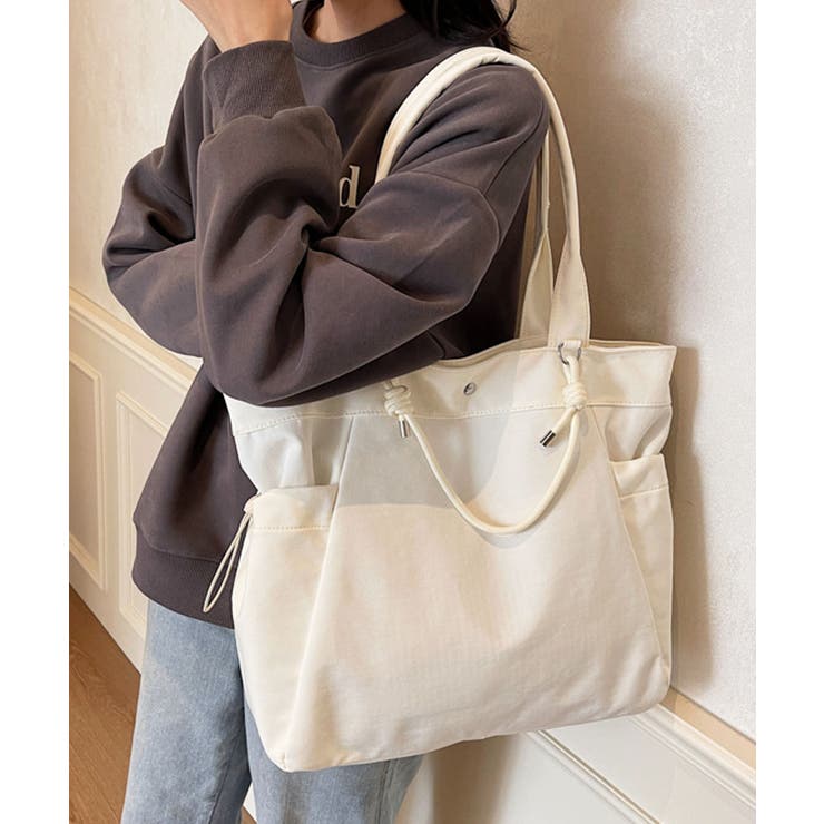 オフホワイト | トートバッグ レディース おしゃれ | ninon