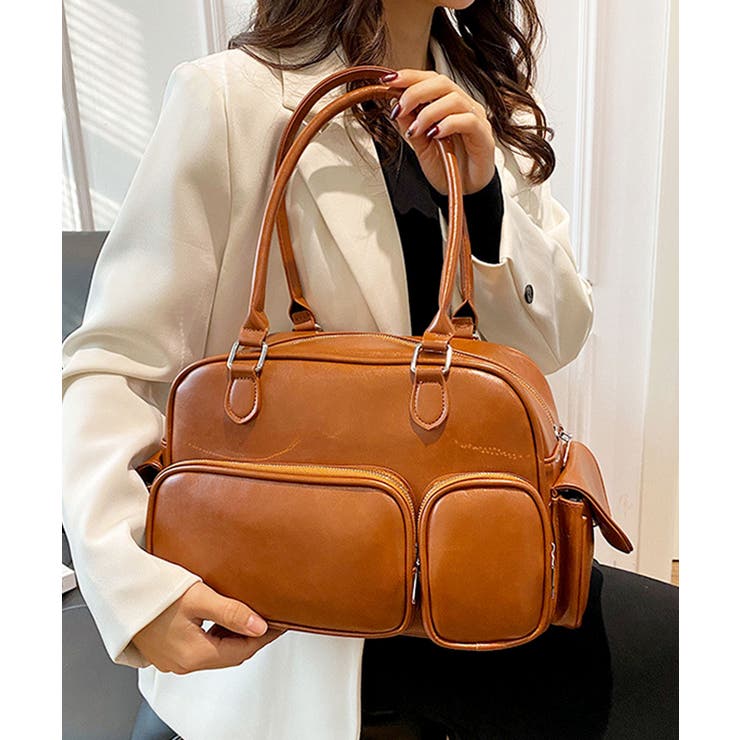 キャメル | ボストンバッグ 旅行 レディース | ninon