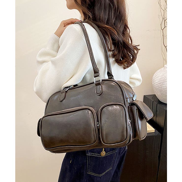 モカ | ボストンバッグ 旅行 レディース | ninon