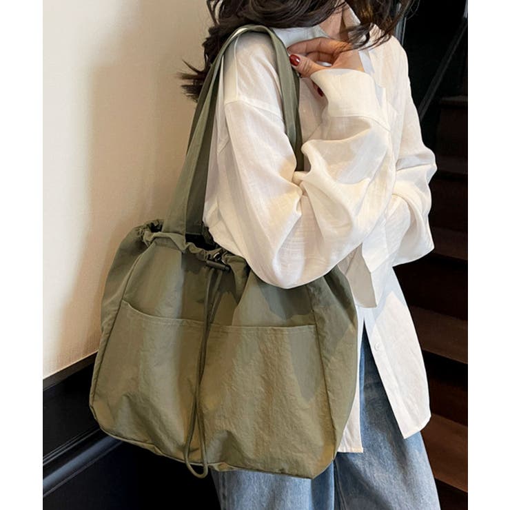グリーン | トートバッグ レディース 軽量 | ninon