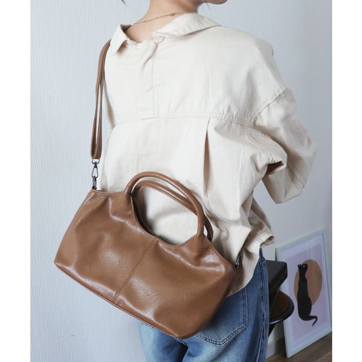 ライトブラウン | ハンドバッグ レディース 2way | ninon