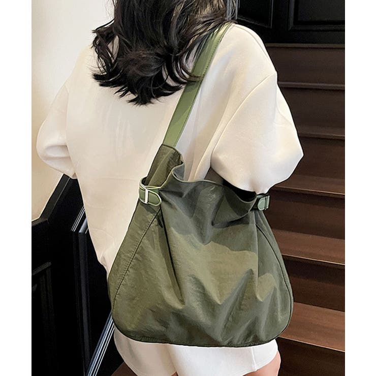 モスグリーン | トートバッグ レディース 軽量 | ninon