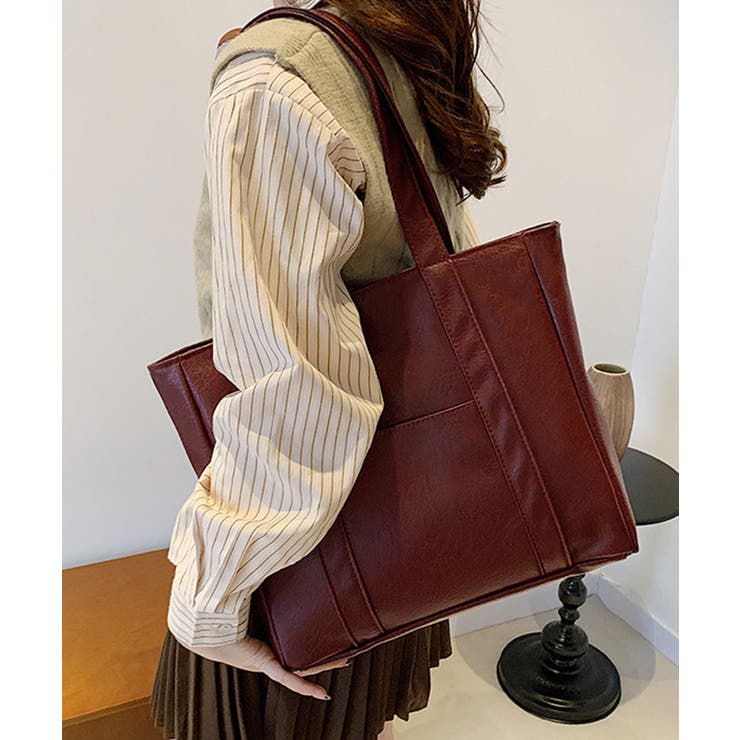 ワインレッド | トートバッグ レディース 軽量 | ninon