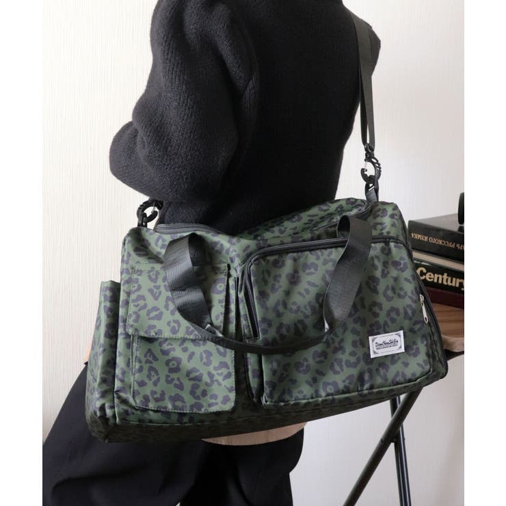 モスグリーン | ボストンバッグ レディース 修学旅行 | ninon