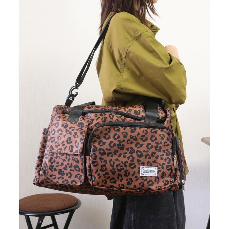 ブラウン | ボストンバッグ レディース 修学旅行 | ninon