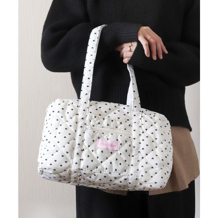 ブラックハート | ボストンバッグ レディース 旅行 | ninon