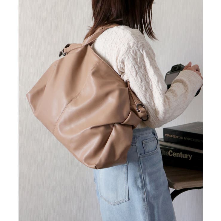 ベージュ | トートバッグ レディース 大きめ | ninon