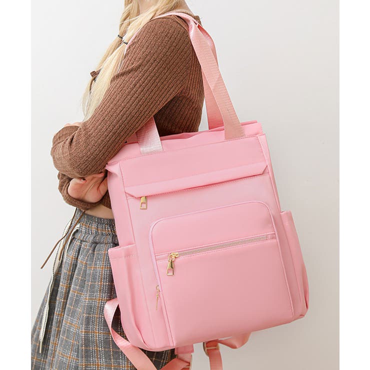 ピンク | リュック レディース 軽量 | ninon