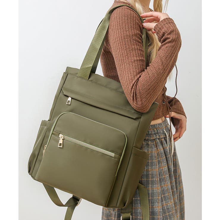 グリーン | リュック レディース 軽量 | ninon